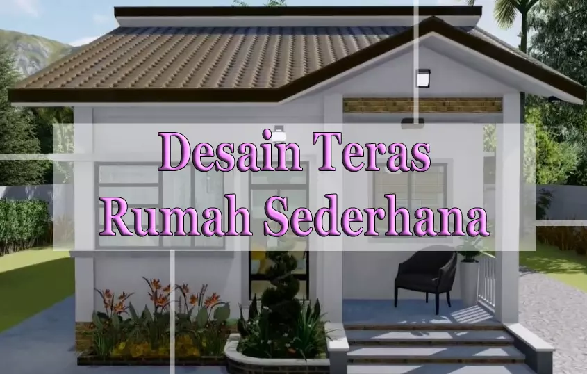 Teras Rumah Sederhana